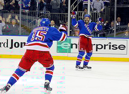 NHL: Stanley Cup Playoffs-Montreal Canadiens at New York Rangers