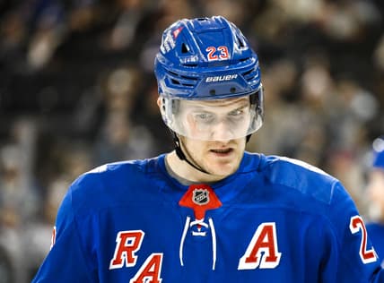 NHL: Winnipeg Jets at New York Rangers