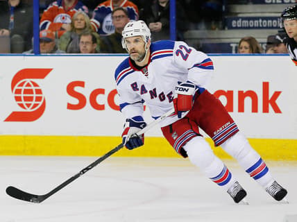NHL: New York Rangers at Edmonton Oilers