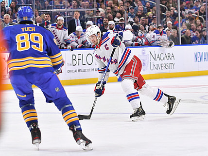 NHL: New York Rangers at Buffalo Sabres