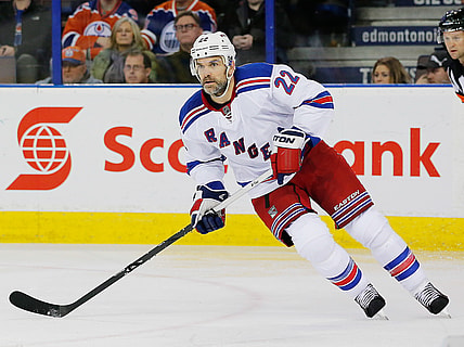 NHL: New York Rangers at Edmonton Oilers