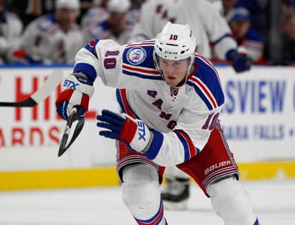 NHL: New York Rangers at Buffalo Sabres