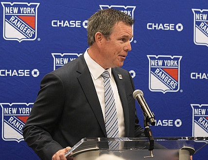 NHL: New York Rangers - Press Conference