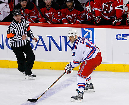 NHL: New York Rangers at New Jersey Devils