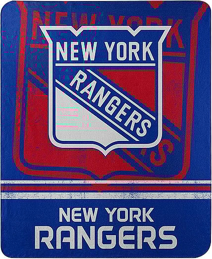 NY Rangers blanket