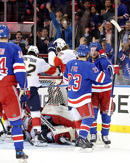 NHL: Florida Panthers at New York Rangers