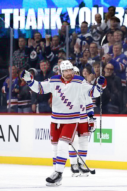 NHL: New York Rangers at Winnipeg Jets