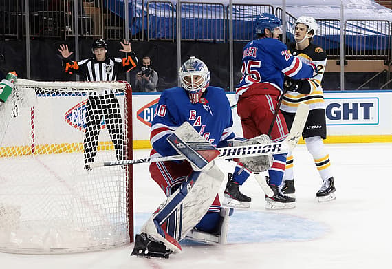 RANGERS VS BRUINS