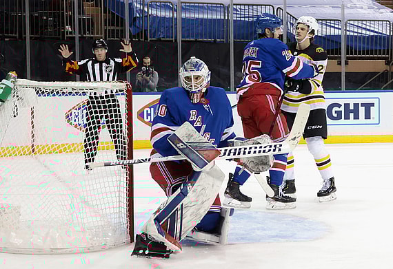 RANGERS VS BRUINS