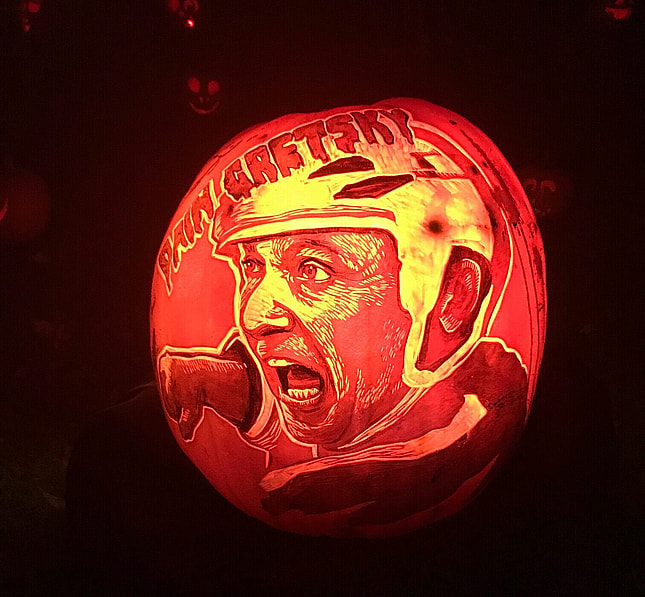 Wayne Gretzky Pumpkin