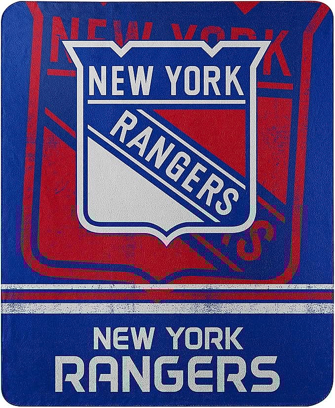 NY Rangers blanket