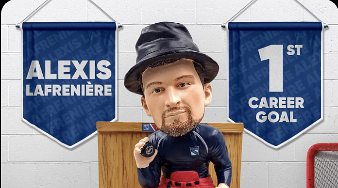 alexis lafreniere first goal