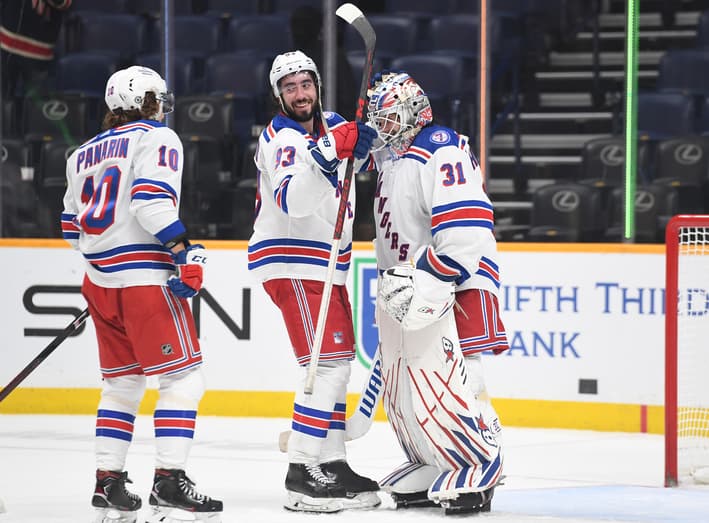 new york rangers standings