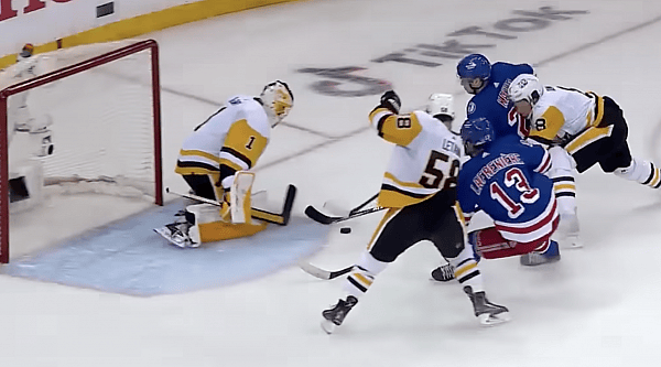 Rangers disallowed goal