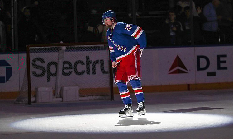 NHL: Calgary Flames at New York Rangers