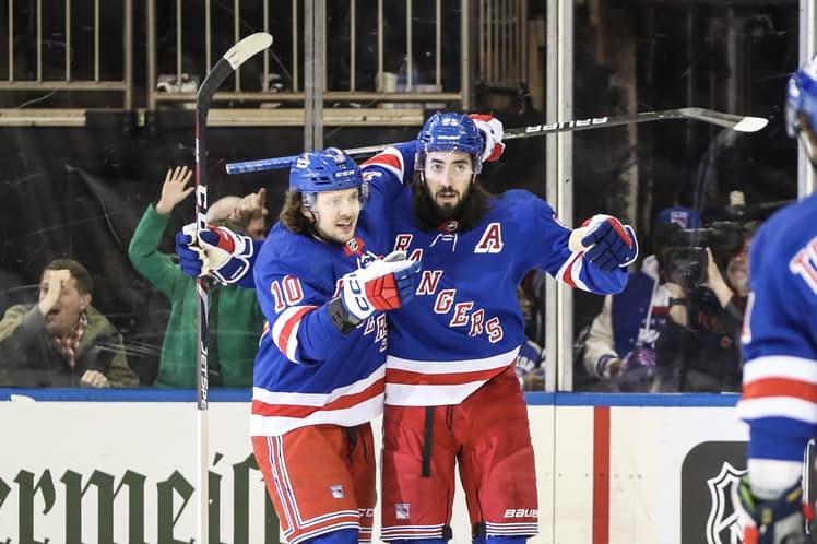 New York Rangers Mika Zibanejad