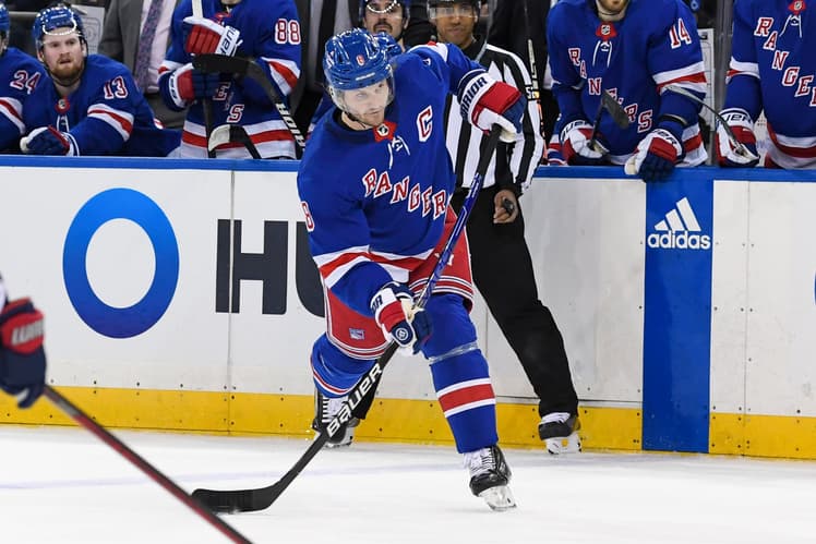 NHL: Columbus Blue Jackets at New York Rangers