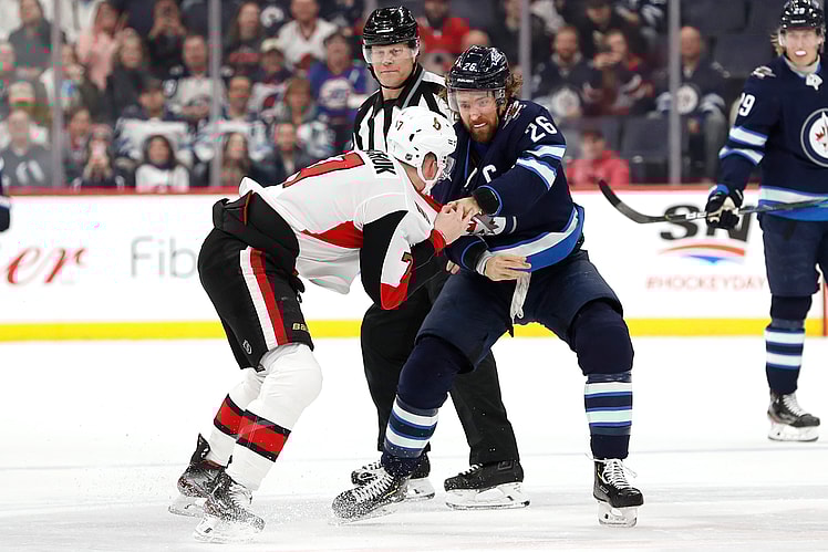 NHL: Ottawa Senators at Winnipeg Jets