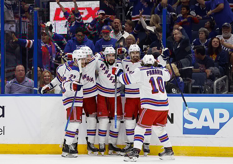 NHL: Stanley Cup Playoffs-New York Rangers at Tampa Bay Lightning