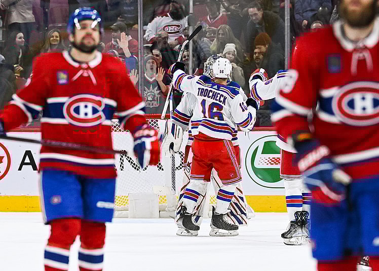 NHL: New York Rangers at Montreal Canadiens
