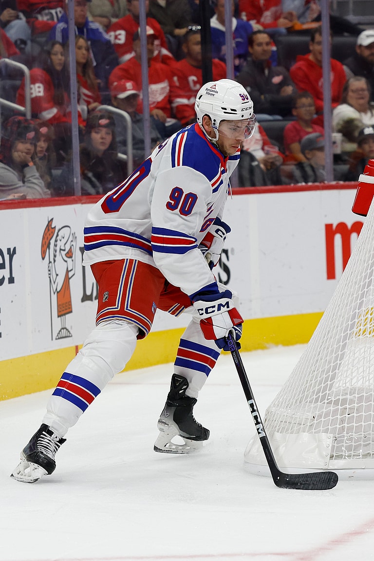 NHL: New York Rangers at Detroit Red Wings