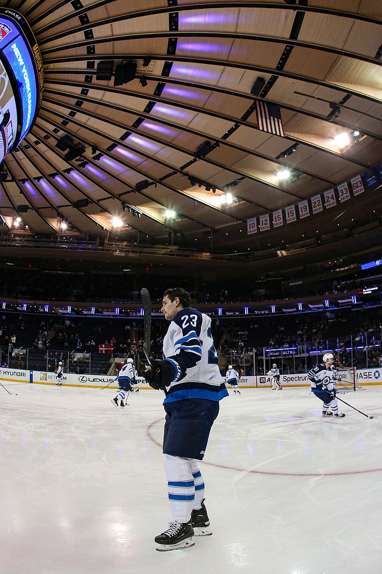 NHL: Winnipeg Jets at New York Rangers