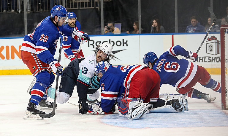 NHL: Seattle Kraken at New York Rangers