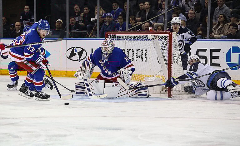 NHL: Winnipeg Jets at New York Rangers