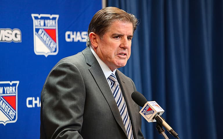 NHL: St. Louis Blues at New York Rangers