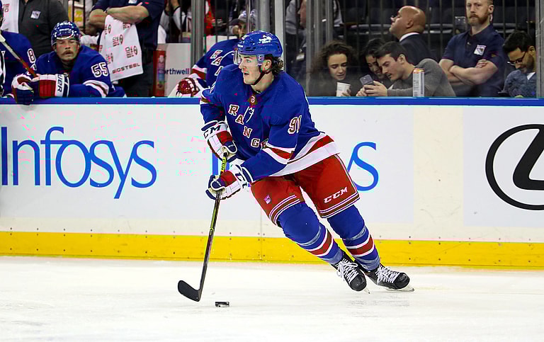 NHL: Anaheim Ducks at New York Rangers