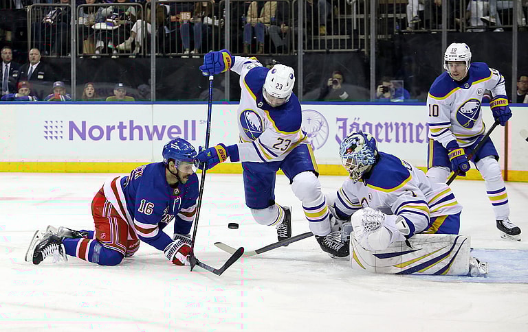 NHL: Buffalo Sabres at New York Rangers