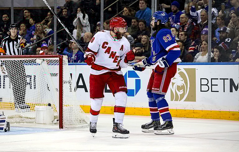 NHL: Carolina Hurricanes at New York Rangers