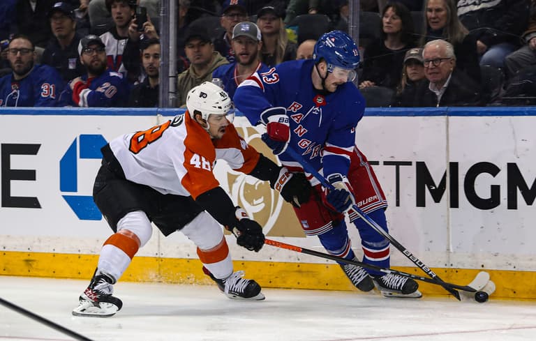 NHL: Philadelphia Flyers at New York Rangers