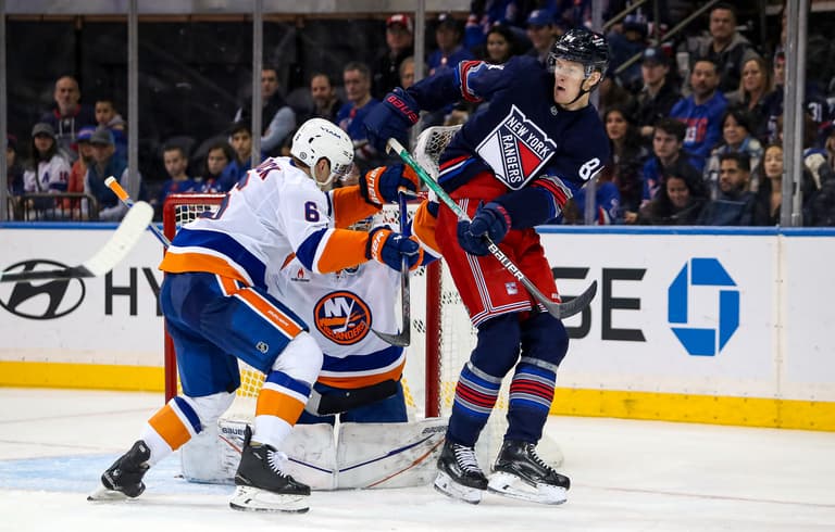 NHL: New York Islanders at New York Rangers