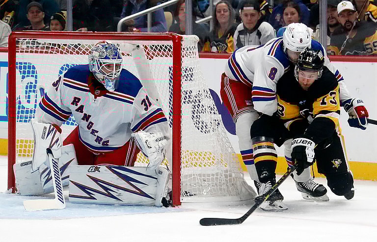 NHL: New York Rangers at Pittsburgh Penguins