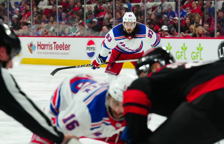 NHL: Stanley Cup Playoffs-New York Rangers at Carolina Hurricanes