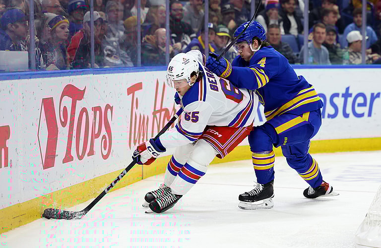 NHL: New York Rangers at Buffalo Sabres