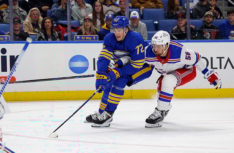 NHL: New York Rangers at Buffalo Sabres