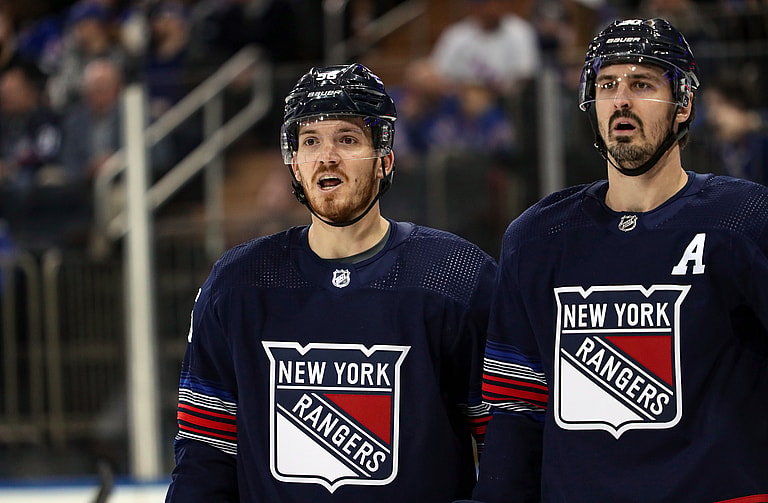 NHL: St. Louis Blues at New York Rangers