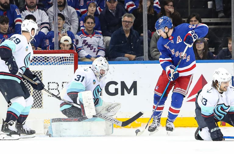 NHL: Seattle Kraken at New York Rangers
