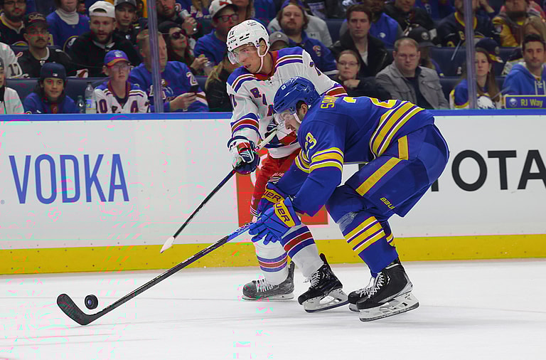 NHL: New York Rangers at Buffalo Sabres