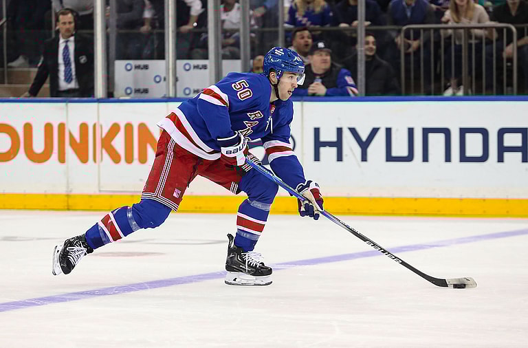 NHL: Winnipeg Jets at New York Rangers