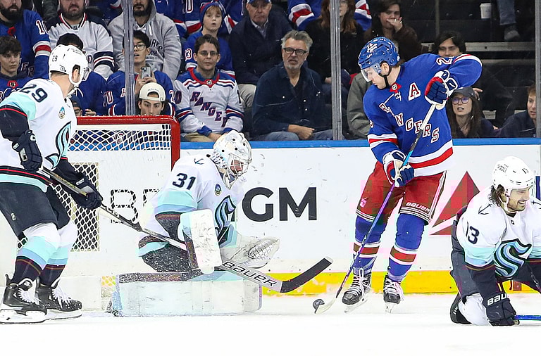 NHL: Seattle Kraken at New York Rangers
