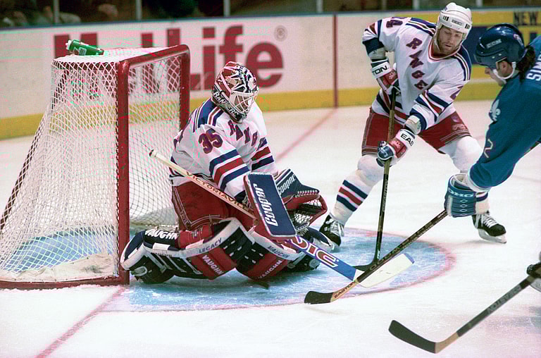NHL: Nordiques at Rangers