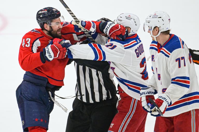 NHL: New York Rangers at Washington Capitals