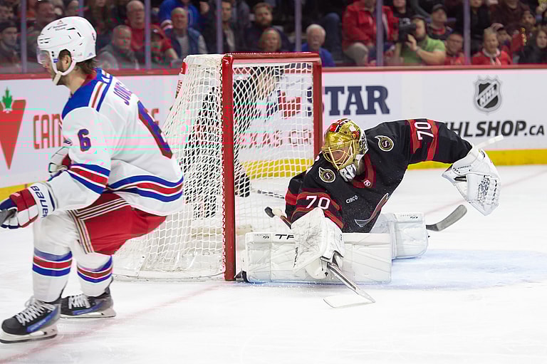 NHL: New York Rangers at Ottawa Senators