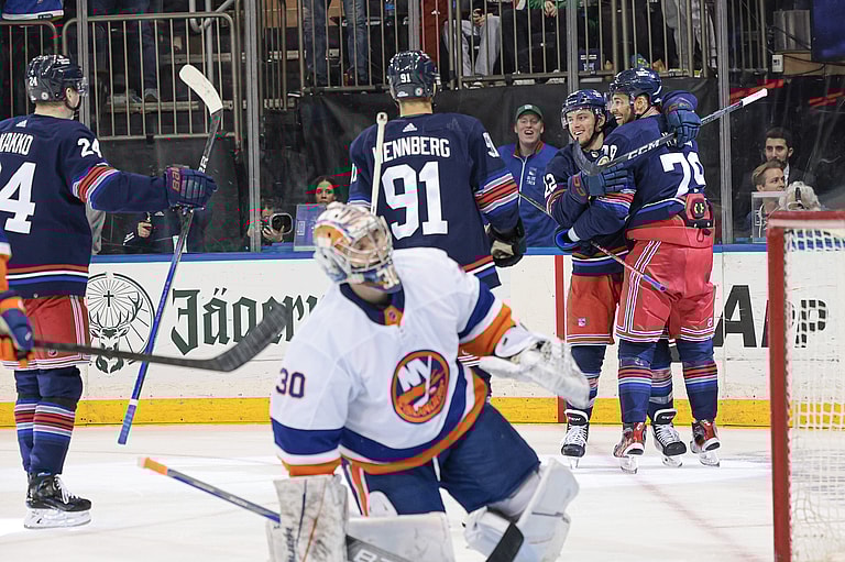 NHL: New York Islanders at New York Rangers