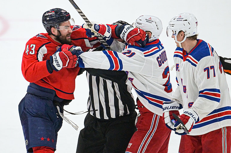 NHL: New York Rangers at Washington Capitals