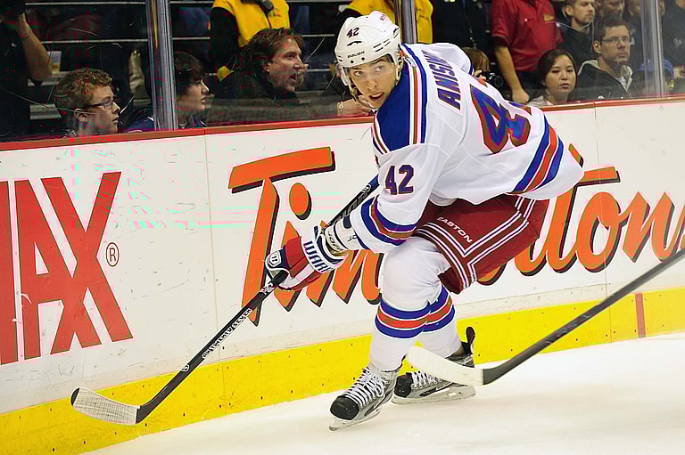 NHL: New York Rangers at Vancouver Canucks