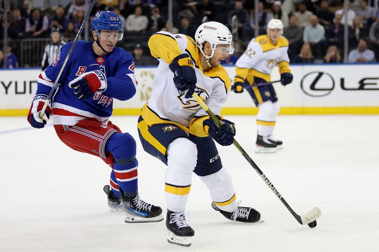 NHL: Nashville Predators at New York Rangers